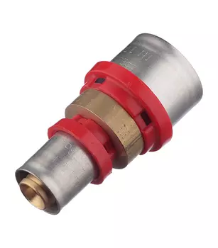 Соединитель прямой Tiemme 26(пресс) х 16(пресс)