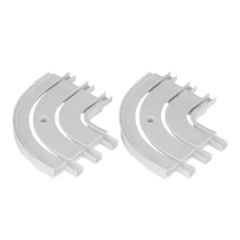 Соединитель трехрядный поворотный круглый внешний (2 шт.)