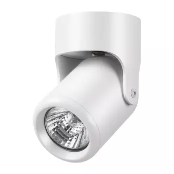 Спот настенно-потолочный накладной белый Novotech Pipe GU10 50 Вт IP20 под 1 лампу (370454)