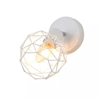 Спот настенный Escada Soho E14 40 Вт 3 кв.м белый IP20 (1128/1A White)