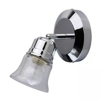 Спот настенный De Markt Алгол Е14 40 Вт 2 кв.м хром IP20 (506022001)