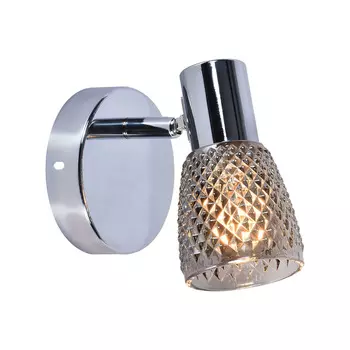 Спот настенный Escada Gamma E14 60 Вт 3 кв.м хром IP20 (667/1A)