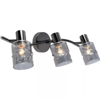 Спот настенный Escada Twist E14 180 Вт 9 кв.м черный IP20 (1133/3 Black)