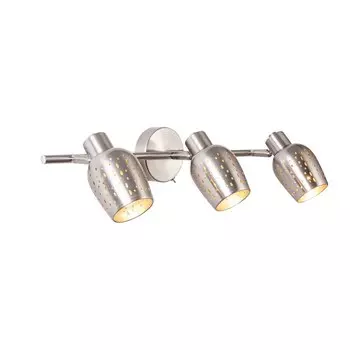 Спот настенный Escada Siena E14 120 Вт 7 кв.м никель IP20 (1101/3A)