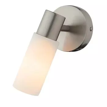 Спот настенный Eurosvet Madison E14 40 Вт 3 кв.м никель/сатин IP20 (00000077096)