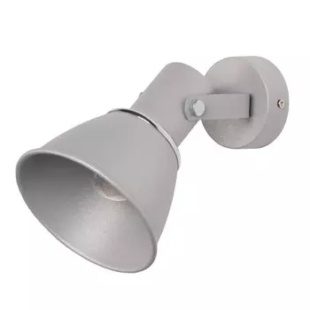 Спот настенный De City Ринген Е14 40 Вт 2 кв.м серый IP20 (547021501)