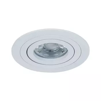 Спот потолочный встраиваемый Maytoni Atom GU10 50 Вт 5 кв.м белый IP20 (DL023-2-01W)