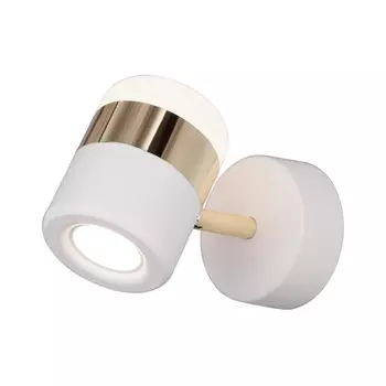 Спот светодиодный настенный Eurosvet Oskar 4200 К 9 Вт 3 кв.м белый IP20 (a045463)