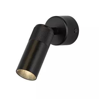 Спот светодиодный Eurosvet Riff 4200 К 5 Вт 1 кв.м черный IP20 (a059110)