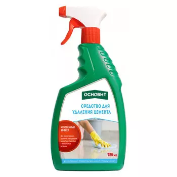 Средство для удаления цементного налета Основит Сэйфскрин SGl1 0,75 л