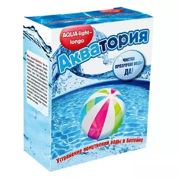 Средство для устранения помутнения воды Ваше хозяйство Aqua-light-longo 500 г