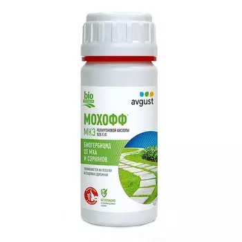 Средство для защиты газона от мха и сорняков Avgust Мохофф 100 мл
