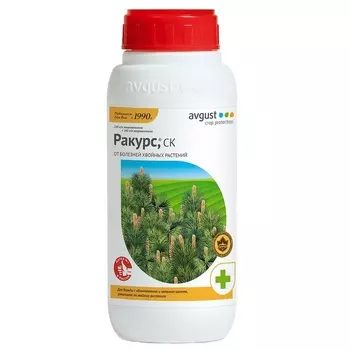 Средство для защиты хвойных растений от болезней Avgust Ракурс 480 мл