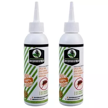 Средство для защиты от клопов и блох Экокиллер 150 мл (2 шт.)