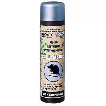 Средство для защиты от крыс и мышей дегтярный аэрозоль БашИнком Кыш-мышь 200 мл