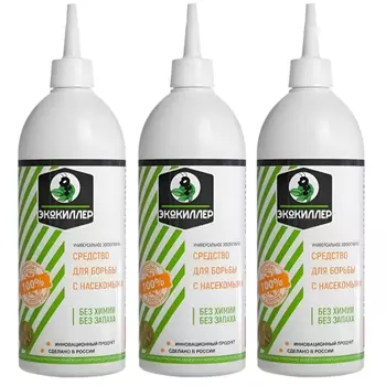 Средство для защиты от насекомых Экокиллер 500 мл (3 шт.)