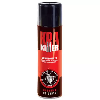 Средство для защиты от нелетающих насекомых аэрозоль Ваше хозяйство Кра Киллер 300 мл