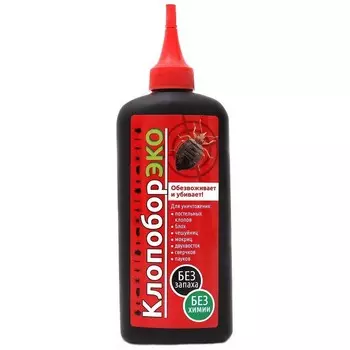 Средство для защиты от нелетающих насекомых Ваше хозяйство Клопобор 100 гр