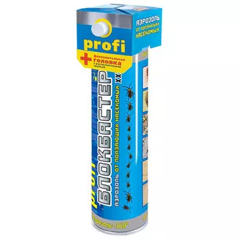 Средство для защиты от ползающих насекомых аэрозоль Ваше хозяйство Блокбастер 600 мл