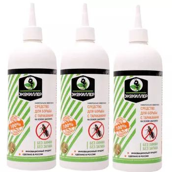 Средство для защиты от тараканов Экокиллер 500 мл (3 шт.)