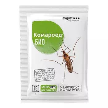 Средство для защиты от комаров Avgust Комароед Био 15 г