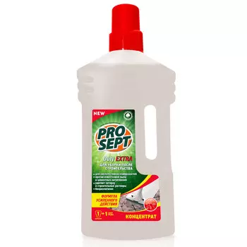 Средство Prosept Extra для уборки после ремонта концентрат 1 л