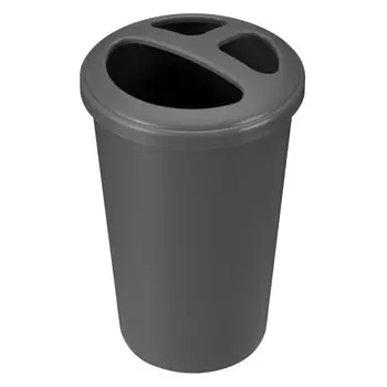 Стакан для ванной Econova Scandi настольный пластик серый (435240611)