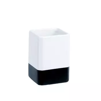 Стакан для ванной Fixsen Text настольный керамика белый (FX-230-3)