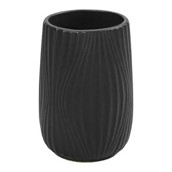 Стакан для ванной Primanova Soul настольный керамика черный (DR-78002)