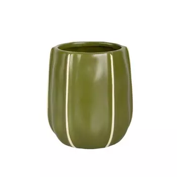 Стакан для ванной Zenfort Агава настольный керамика зеленый (106424)