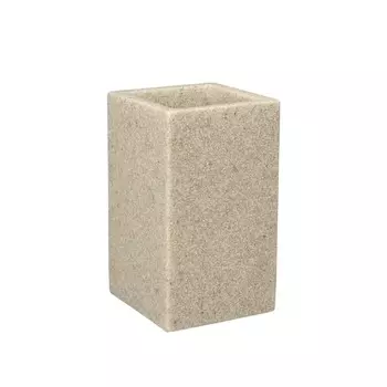 Стакан для ванной Zenfort Sandy настольный полирезин бежевый (106926)