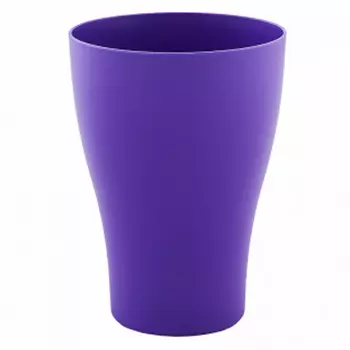 Стакан пластиковый Алеана 0,25 л темно-сиреневый