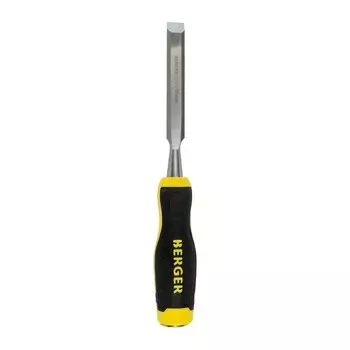 Стамеска по дереву плоская ударная Berger 20 мм двухкомпонентная рукоятка