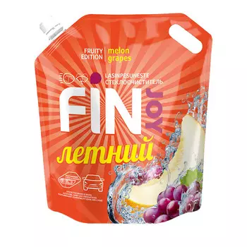 Стеклоомыватель Fin Joy Fruity Melon летний 4 л
