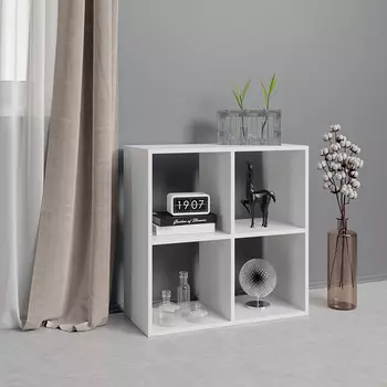 Стеллаж Кубо 704х704х317 мм белый