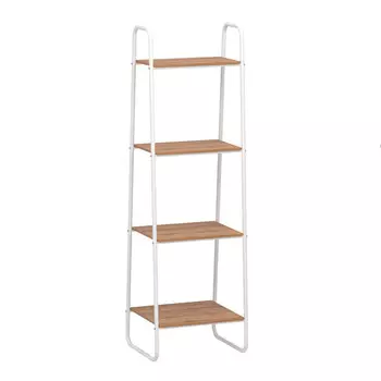 Стеллаж металлический 1470х450х385 мм белый ЗМИ Скандинавия 14