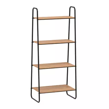 Стеллаж металлический 1470х650х385 мм черный ЗМИ Скандинавия 24