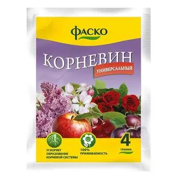 Стимулятор корнеобразования растений Фаско Корневин 4 г
