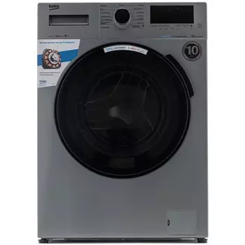 Стиральная машина Beko WSPE6H616S серебристая