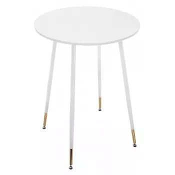 Стол кухонный круглый d0,8 м белый Bianka (11931)