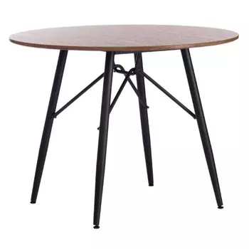 Стол кухонный круглый d1 м коричневый Rusto (15520)