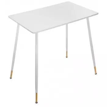 Стол кухонный прямоугольный 1,2х0,8 м белый Bianka (11713)