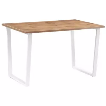Стол кухонный прямоугольный 1,4х0,8 м дуб вотан/белый Лота Лофт (489651)