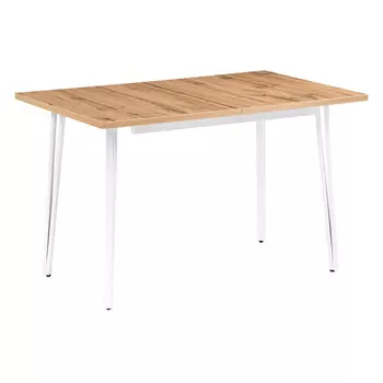 Стол кухонный раздвижной прямоугольный 0,77х1,2 м дуб вотан Денвер Лофт