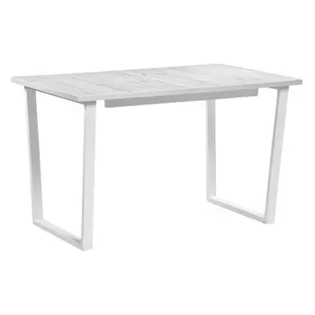 Стол кухонный раздвижной прямоугольный 1,2х0,74 м юта/белый Лота Лофт (489662)