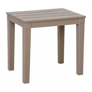 Стол разборный пластиковый Элластик-Пласт Прованс 400х300х370 мм для шезлонга (ЭП 717171шк)