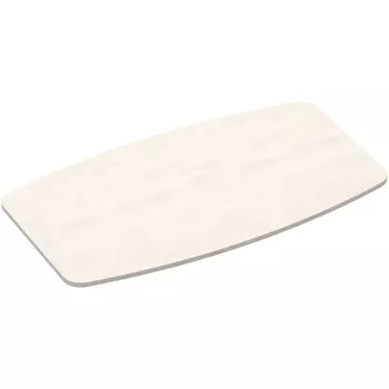 Столешница бочкообразная для обеденного стола 1,6х0,9 м шелковый камень