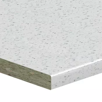 Столешница искра белая 3000х600х38 мм ДСП