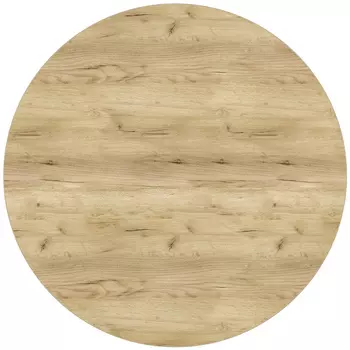 Столешница круглая для обеденного стола d0,8 м дуб золотой