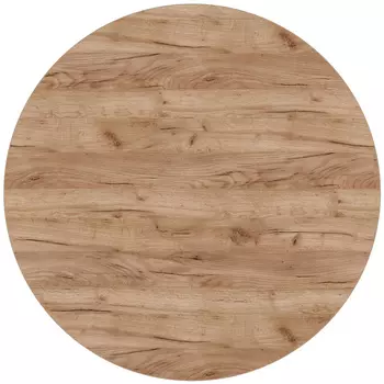 Столешница круглая для обеденного стола d0,9 м дуб табачный